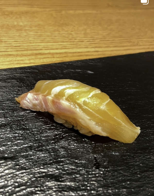 Nigiri sushi at JCMA